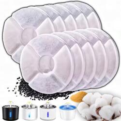 RETOO 10X Szénszűrő Szökőkút Itató Macska Kutya Víztisztító (OR1182)