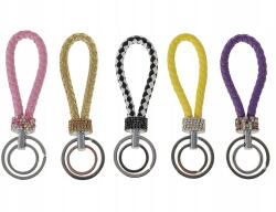 Adar Fonott kulcstartó gyémántokkal Stílusos kulcstartó kiegészítők Ajándék táskák (6792)