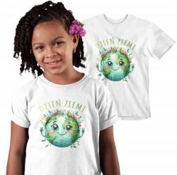 Aradena Gyerek Póló Fehér Föld Napjára Születésnapi Ajándék 146-os méret (138 10 Dzień Ziemi)