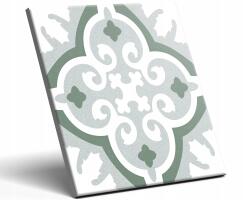 Szklane Mozaiki Dekoratív Greslap Patchwork Floral Paris 20x20 cm I. osztály (FLORAL PARIS)