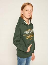 Pepe Jeans Zöld Melange Logós Pulóver (16L) (554502)