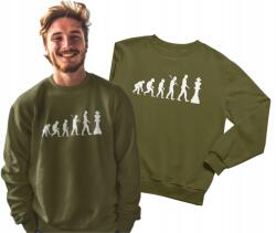 Aradena Pulóver sakkrajongóknak Sakk evolúció Ajándék ünnepekre XL-es méret (406 XL Ewolucja Szachy)