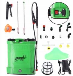 Akkumulátoros permetező Háti 10L Garden Line 12V 8Ah (Opryskiwacz plecakowy na akumulator 10L)