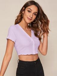 Shein Lila Bordázott Felső (s) (612748)