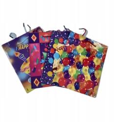 Miximport Születésnapi laminált ajándéktáska 23x18 cm 128g papír