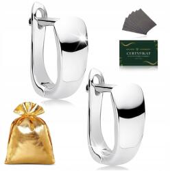 Golden Celebrity Elegáns Klasszikus Ezüst Fülbevaló Minta 925 Ajándék Nőknek, Anyukáknak