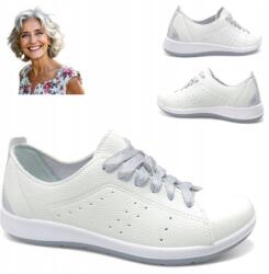 DR ORTO 37 Tavaszi női sport félcipő, könnyű egészségügyi cipő, fehér (Dr Orto 156D024)