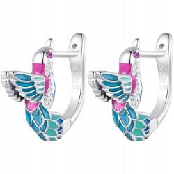 M. Jopek Ezüst Fülbevaló 925-ÖS Ezüst Madár Cirkónia M. Jopek