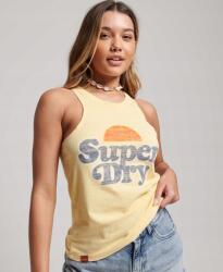 Superdry Sárga Logó Nyomtatású Felső (38) (574274)