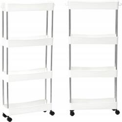 Calissimo Calis gurulós szalonkocsi, kozmetikai és fodrászati segédasztal spa használatra (Z-HL-8713-WHITE)