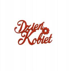 Klepkomania Felirat Nőnap piros (BST129 CZERWONY)