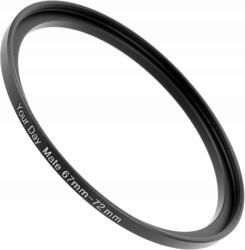  67 mm-es 72 mm-es adapter ultravékony alumínium objektívhez (12-SURC-15-6772-1-1)