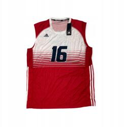 adidas Piros Usa 16-os Adidas Röplabda póló XL-es méret (KN1/86-24)