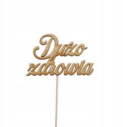 Klepkomania topper tortára "sok Egészséget" felirattal (BSTP551.)