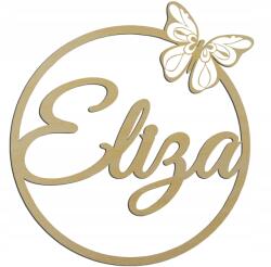 Kreatywne Myślenie Kör alakú falidísz névvel, álomfogó stílusban, 20 cm (32537)