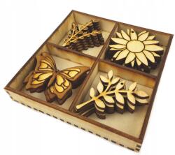 Kreatywne Myślenie Díszkészlet 20db 12, 5cm Pillangó Barka Virág (30548)