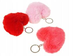 Adar Szív alakú kulcstartó Valentin napra Kulcsokhoz Táskához Hátizsákhoz Ajándék (9445)