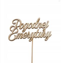 Klepkomania topper tortára "vidám Nyugdíjat (BSTP580)