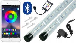 AQUALED Rgb Led akvárium fénycső Bluetooth 2x50cm I+I (5903726307567)