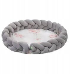 Lulando copfos játszószőnyeg, szürke