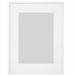 IKEA Egyképes Képkeret Fehér Fém 40x30 cm Ikea Lomviken (704.195.32)