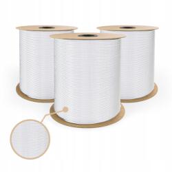 DQ-PP Polipropilén kötél 8mm fonott univerzális vitorlás Fehér sima 1m (LILPP)