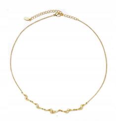 Colibra Arany nyaklánc Swarovski finom Colibra finom cirkóniákkal (C11351)