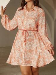  Aveloria Mintás Ing Ruha Övvel (2XL) (612903)