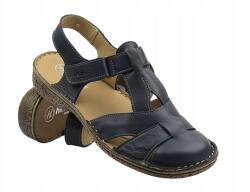 Helios Női Szandál Helios 152 Kék Bőr Könnyű Puha (152.GRANAT)