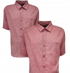  Férfi vászon ing nyári Rózsaszín 6XL Bagarda