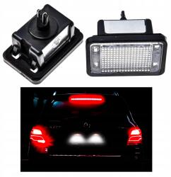 LEDprojektor 2 db-os Led Rendszámtábla Világítás Készlet Mercedes Glk X204