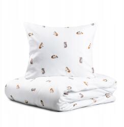 Homla Gattino mikroszálas ágyneműhuzat cicás mintával 160X200 2X[50X60] Homla (241333)