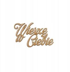 Klepkomania Felirat: Hiszek Benned (BST542 NATURALNY)