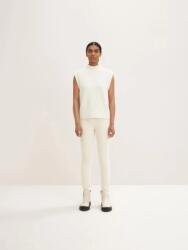 Tom Tailor Ekrü Testhezálló Cipzáras Nadrág (44/32) (550789)