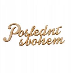 Klepkomania végső Búcsú felirat temetőre (BST033 NATURALNY)