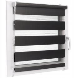 Voppi Roló Nappal és Éjszakai Balkonra Méretre Készítve 74x230 CM Fekete (Voppi)