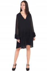 Pepe Jeans Fekete Fodros Ruha (s) (551142)