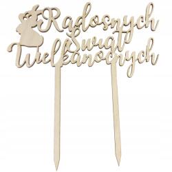 Kreatywne Myślenie Fa "Boldog húsvéti ünnepeket! " tortadísz (32249)