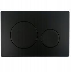  Wc Öblítő Gomb Fekete Matt Geberit SIGMAUP300/320/700/720 Állványhoz (100.666.035)