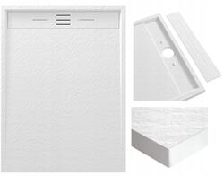 Granitan Fehér Téglalap Alakú Zuhanytálca 120 x 90 CM Viva Kompozit (VIVA23566)