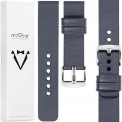 moVear Prémium 18mm-es óraszíj, exkluzív Lengyel szürke acél (S1-18SG-75125Q-PSL)