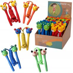 Askato Gyerek Ugrálókötél Fa Nyéllel, Kötélből, Állatos Mintával 3+ Askato (115399)