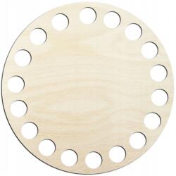 Kreatywne Myślenie Kosár alap, kosáralj, rétegelt lemezből, 10 cm-es kör, horgoláshoz, kosár kör (32620)