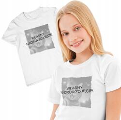 Aradena Gyerek póló saját nyomtatással, grafikával, fényképpel, személyre szabott 122-es méret (138 6 Twój własny nadruk/grafika/logo/zdjęcie)