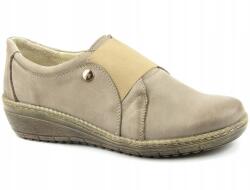 Helios Női Cipő Helios 324 Bézs 37 Bőr Komfort (324.02)