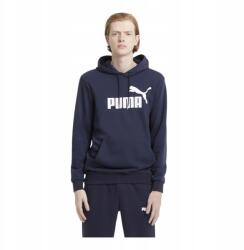 PUMA Férfi Kapucnis Pulóver Ess Big Logo Hoodie Sötétkék R. l (586688 06)