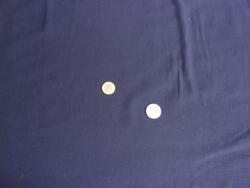  enyhén kreppelt, sötétkék pamut etamin (96o66)