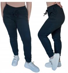  Női Melegnadrág Paris Fekete Tréningnadrág Lengyel Varroda XL 46-OS Méret (0406-3)