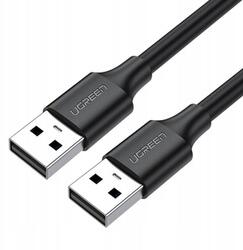 UGREEN Usb 2.0 A-a kábel Ugreen US102, 1m (fekete) (10309)