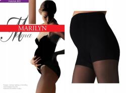 Marilyn Terhes női harisnyanadrág Marilyn Mama 60 den kismama fekete Nero 3M (5905168008200)
